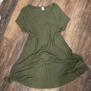 Army Green Sun Dress